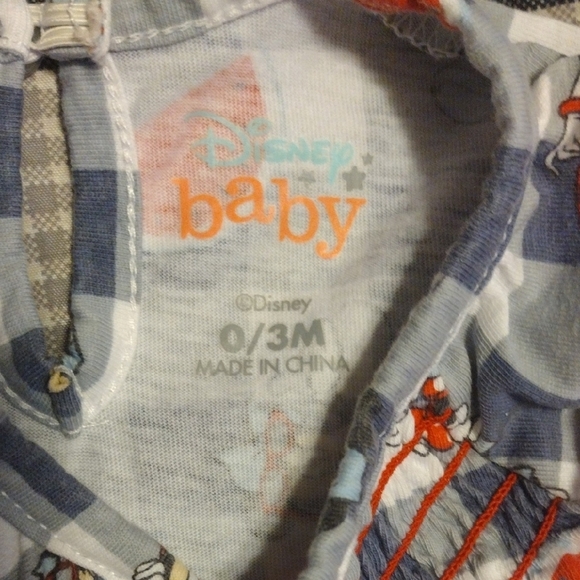 Minnie Mouse And Daffy Duck Checkered Baby Romper​ - Picture 4 of 8